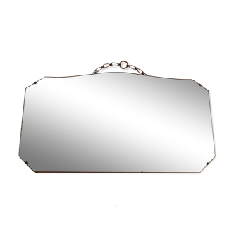 Beveled mirror 50 - 56x33cm