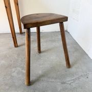 Oak tripod stool 1950