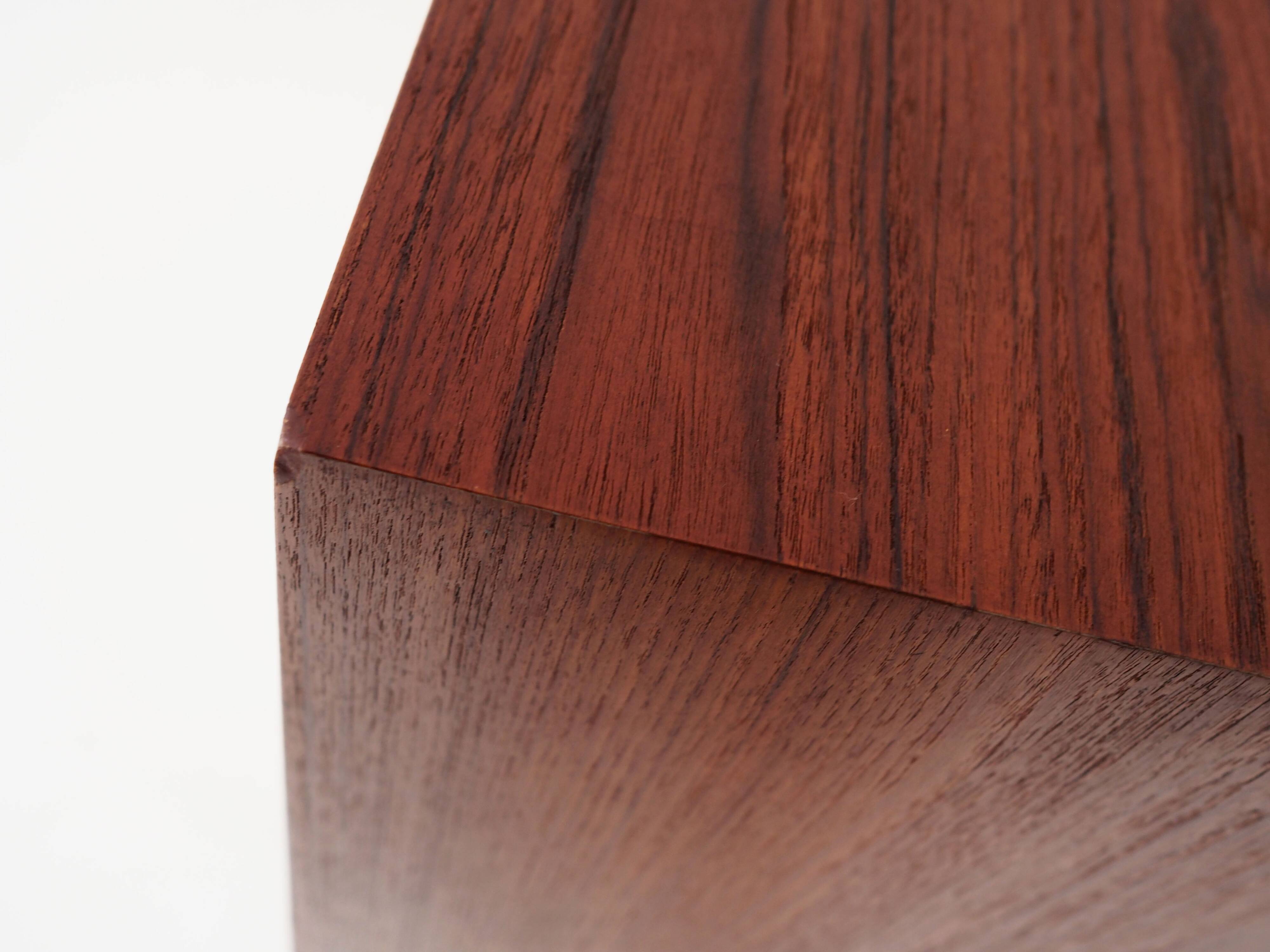 Teak highboard, Danish design, 1970s, production: Denmark