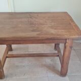 Solid wood table