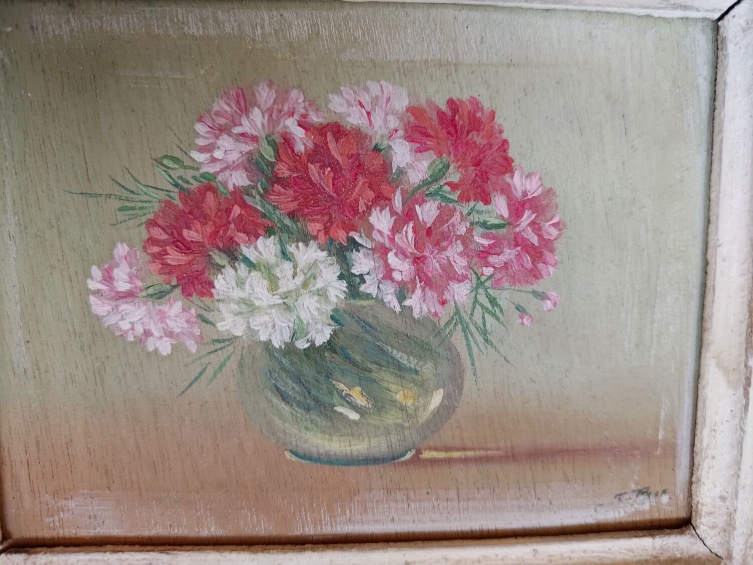 Miniature painting flowers