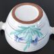 Earthenware bowl with handles in handmade ceramic