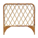 Headboard one place in vintage rattan