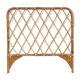Headboard one place in vintage rattan