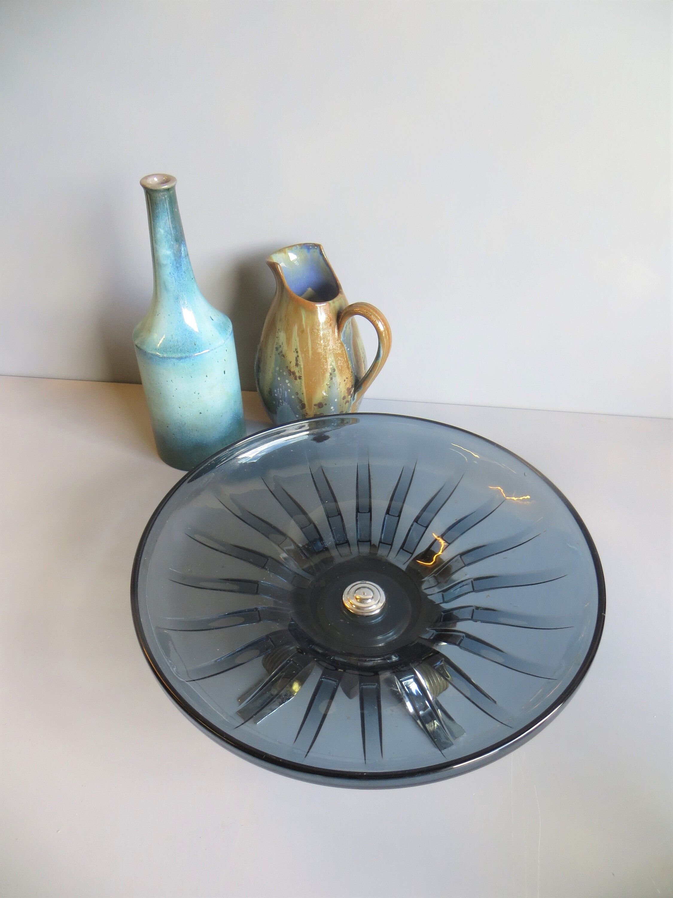 Art Déco plate, années 30