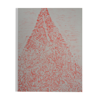 Henri michaux: composition - original lithograph