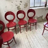 Set 6 chaises bistrot Baumann modèle Mouette