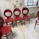Set 6 chaises bistrot Baumann modèle Mouette