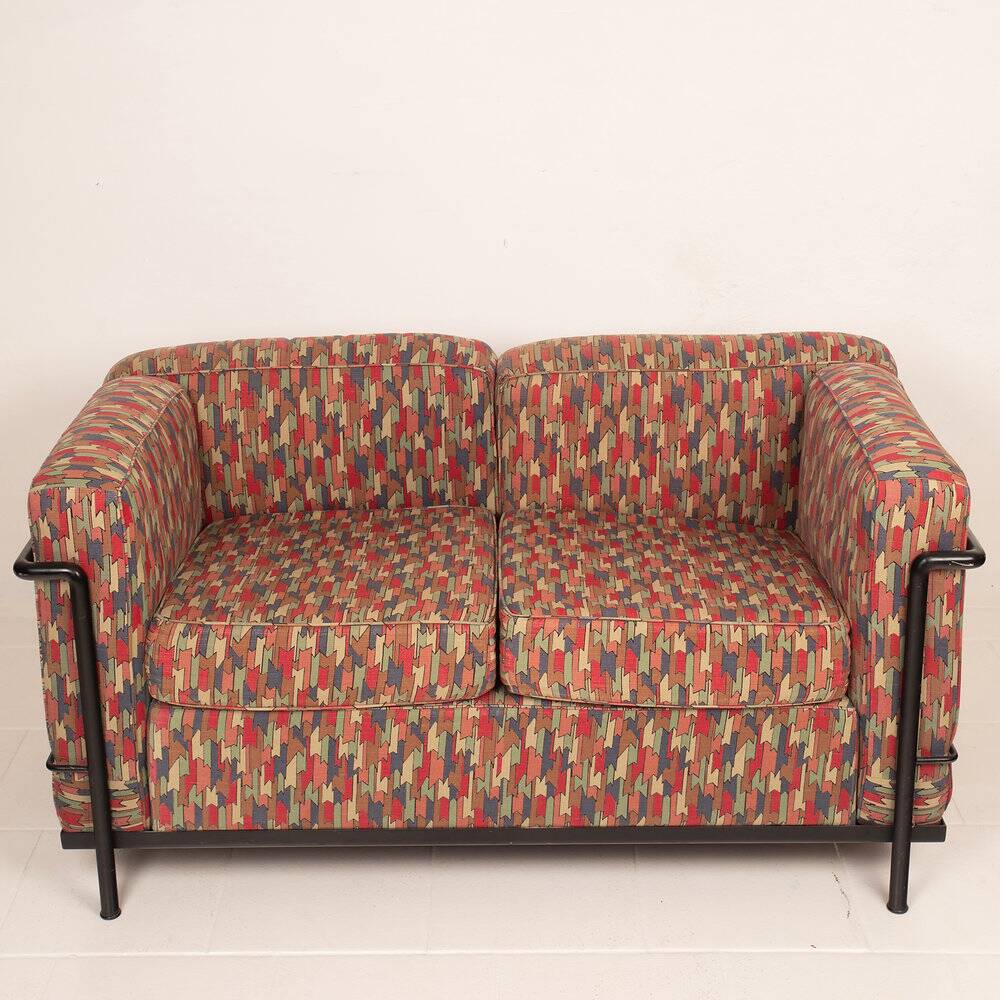 Canapé LC2 par Le Corbusier, Pierre Jeanneret et Charlotte Perriand pour Cassina