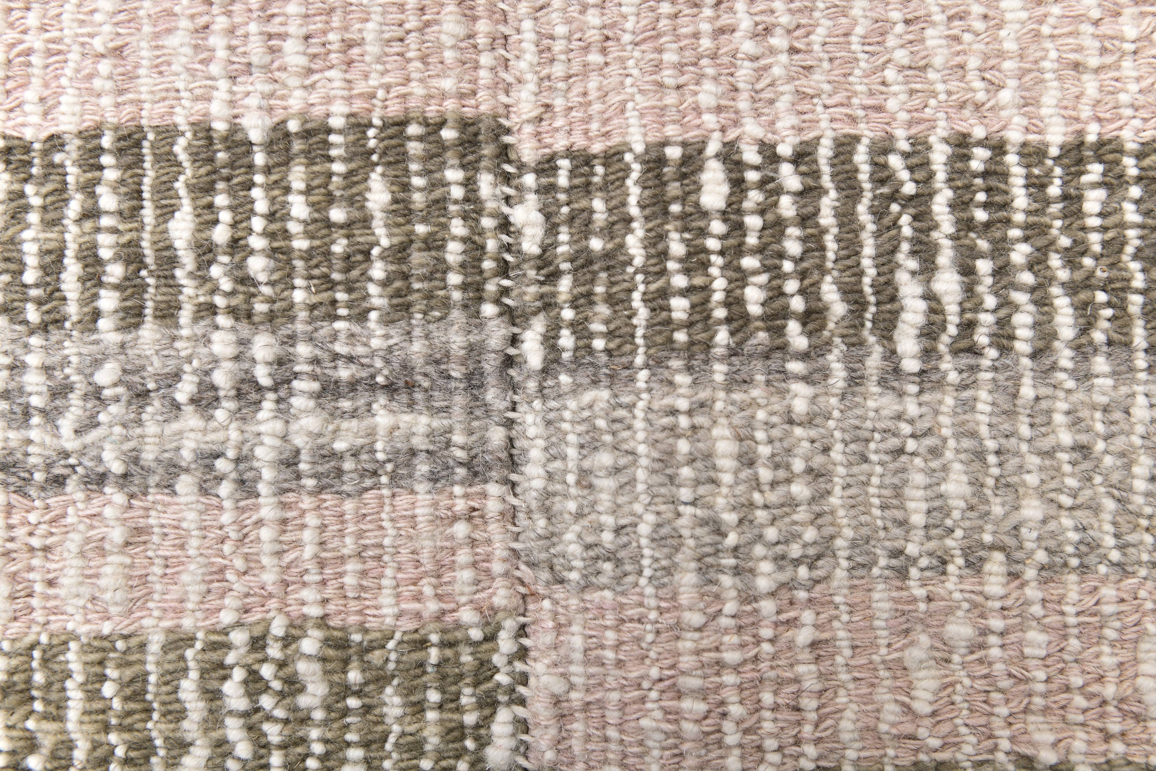 212x145 pink green wool kilim rugs, organic wool kilim rugs, scandinavian k