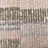 212x145 pink green wool kilim rugs, organic wool kilim rugs, scandinavian k