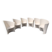 6 Design chairs DOC Denis Papin Collectivity