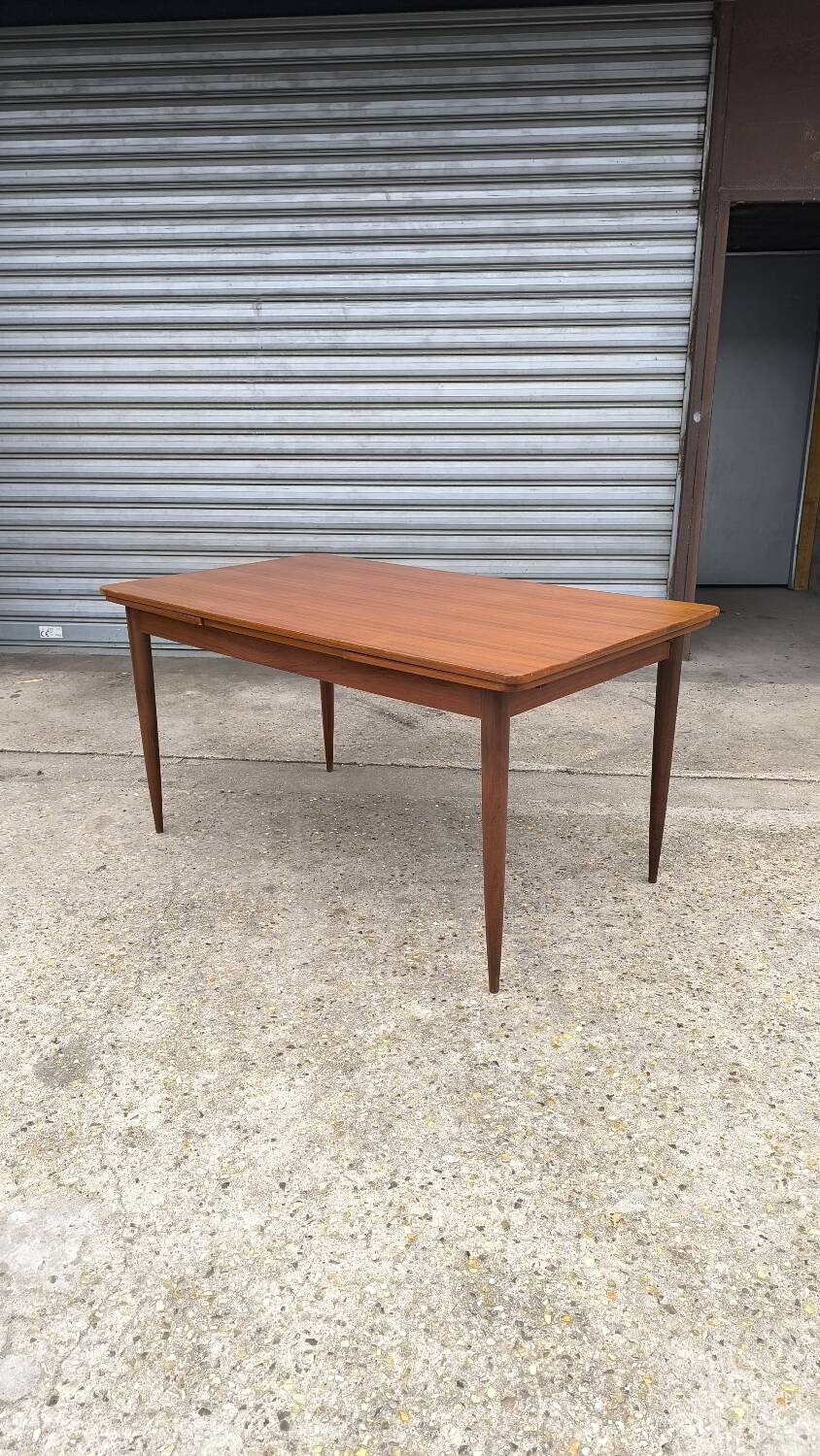 Scandinavian teak table from the 60s