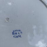 4 assiettes plates modele Gaulois, creil et montereau et Elorn, digoin sarreguemines, collector