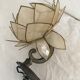Lotus wall lamp in mother-of-pearl petals