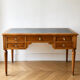 Louis XVI style wooden desk – 5 drawers