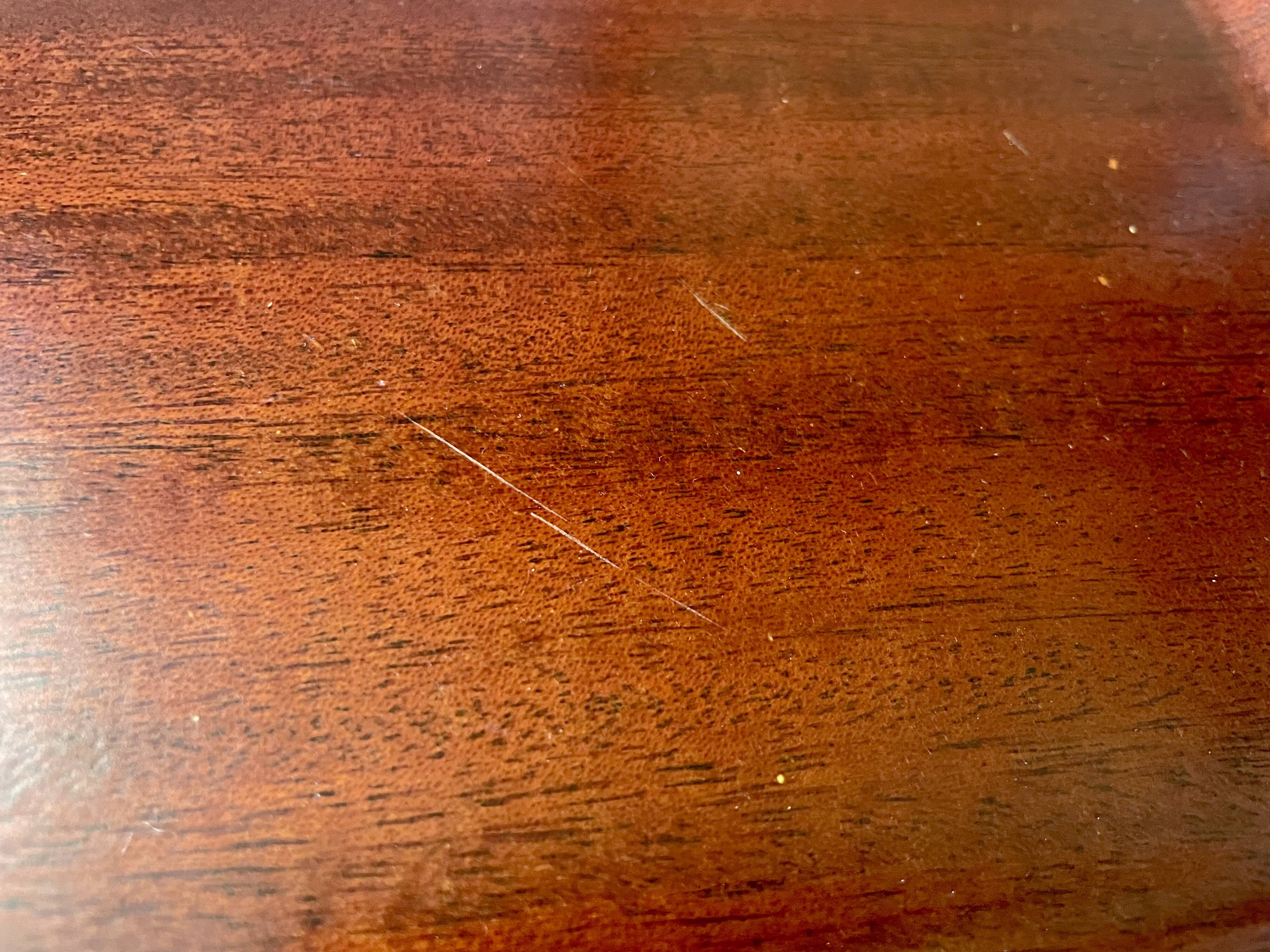 Vintage post-formed teak top