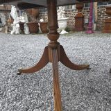 Regency style mahogany dining table with 2 extensions