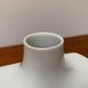 Vintage minimalist porcelain vase from Fürstenberg, Germany.