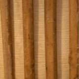 1950s tripod rattan lamp H47