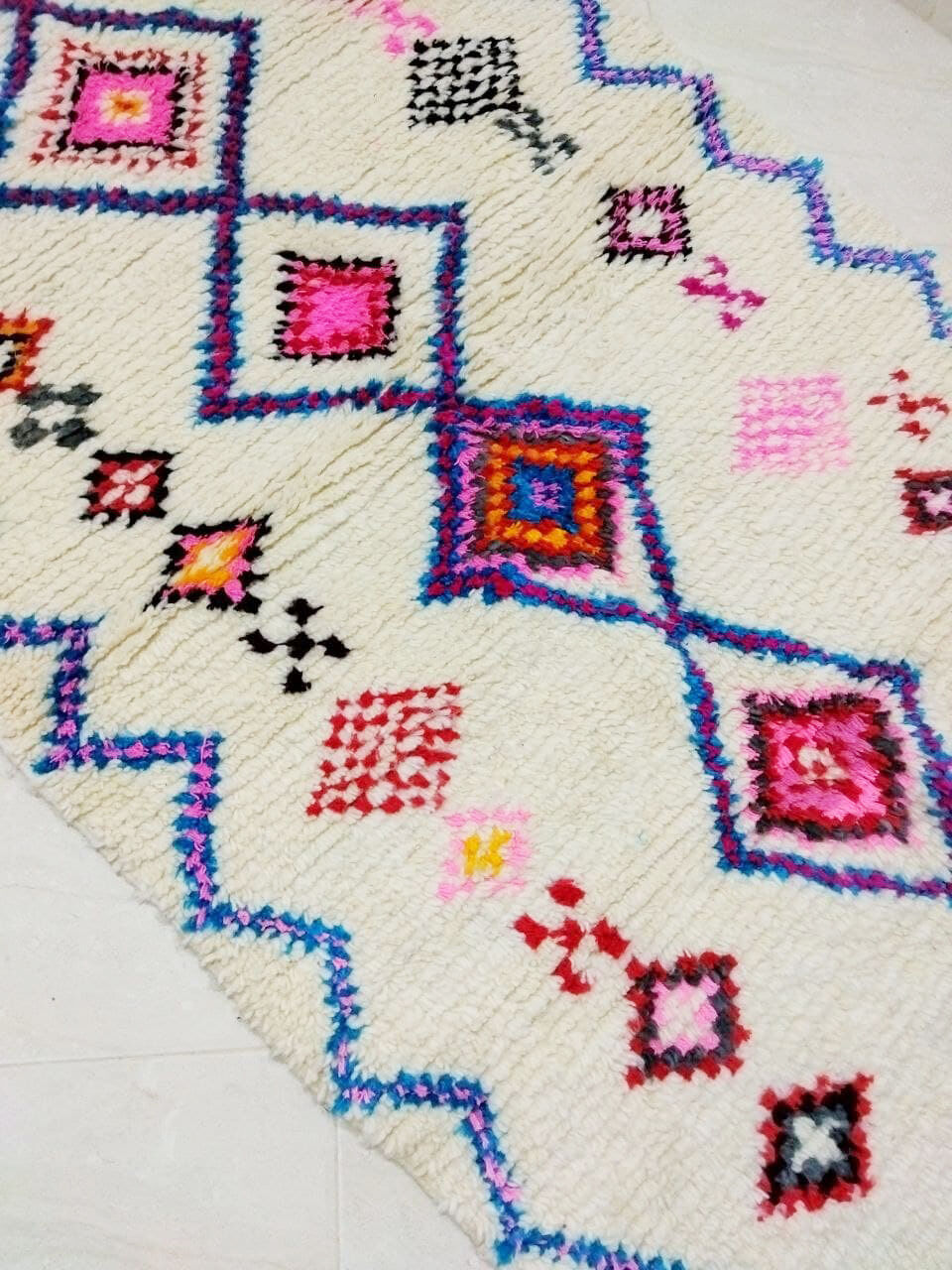 258x135cm Moroccan Berbere Carpet