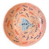 Handmade porcelain plate