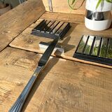 Set of 12 metal knife holders