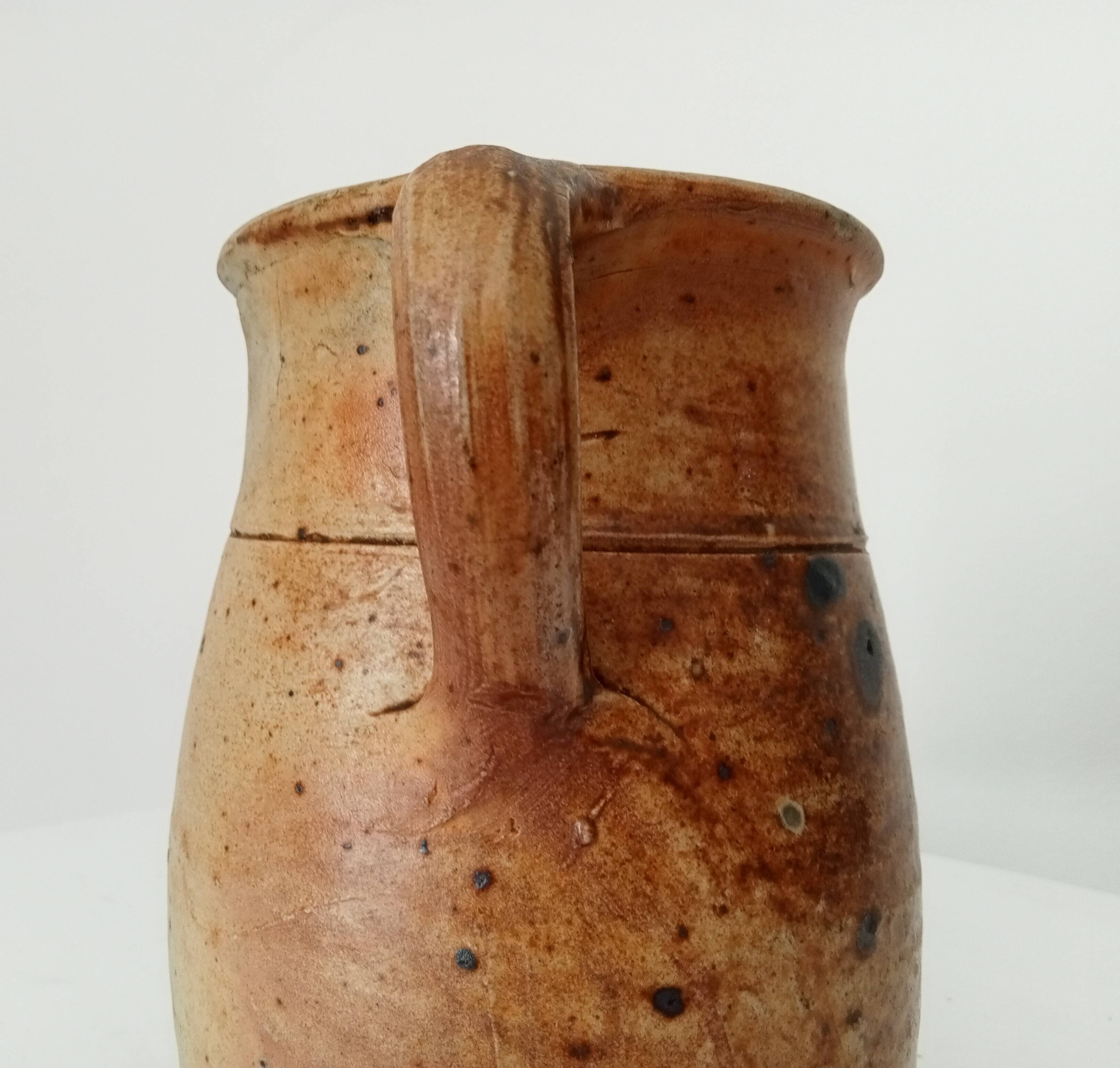 Old stoneware pot