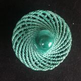 Green ceramic box 1950s