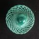 Green ceramic box 1950s