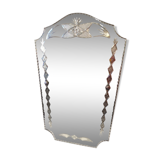 Venetian style mirror 1940 size 70x47cm
