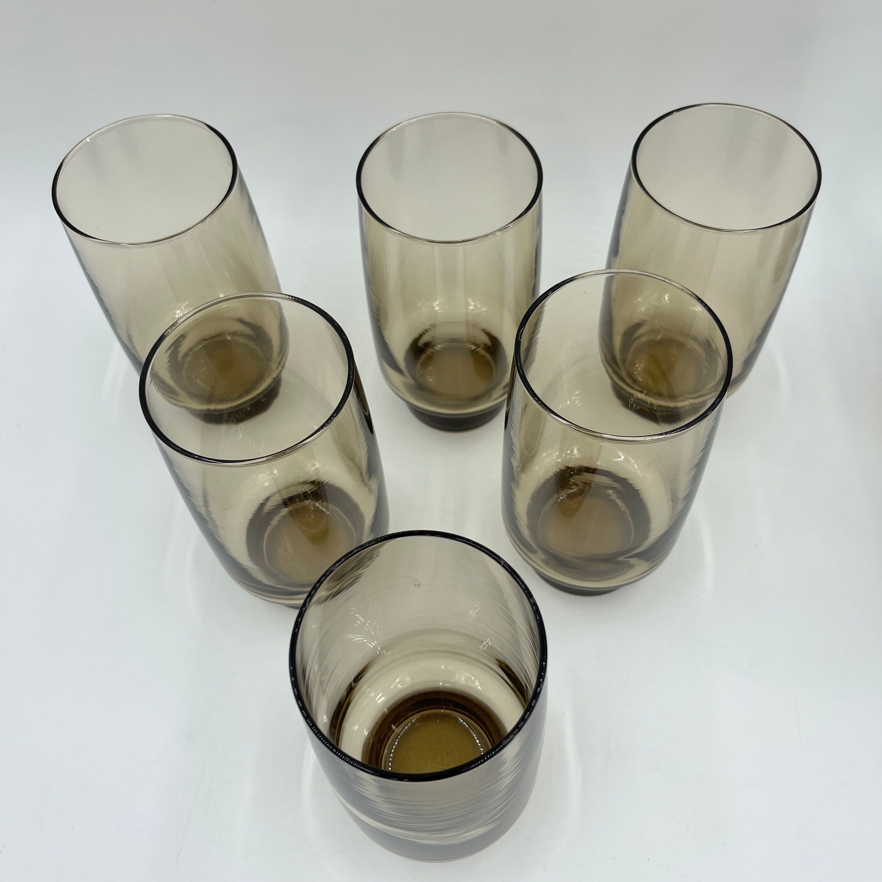 Arcopal smoked glass set