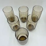 Arcopal smoked glass set