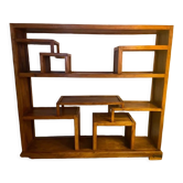 Teak wood shelf cabinet
