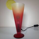 80s cocktail cup lamp