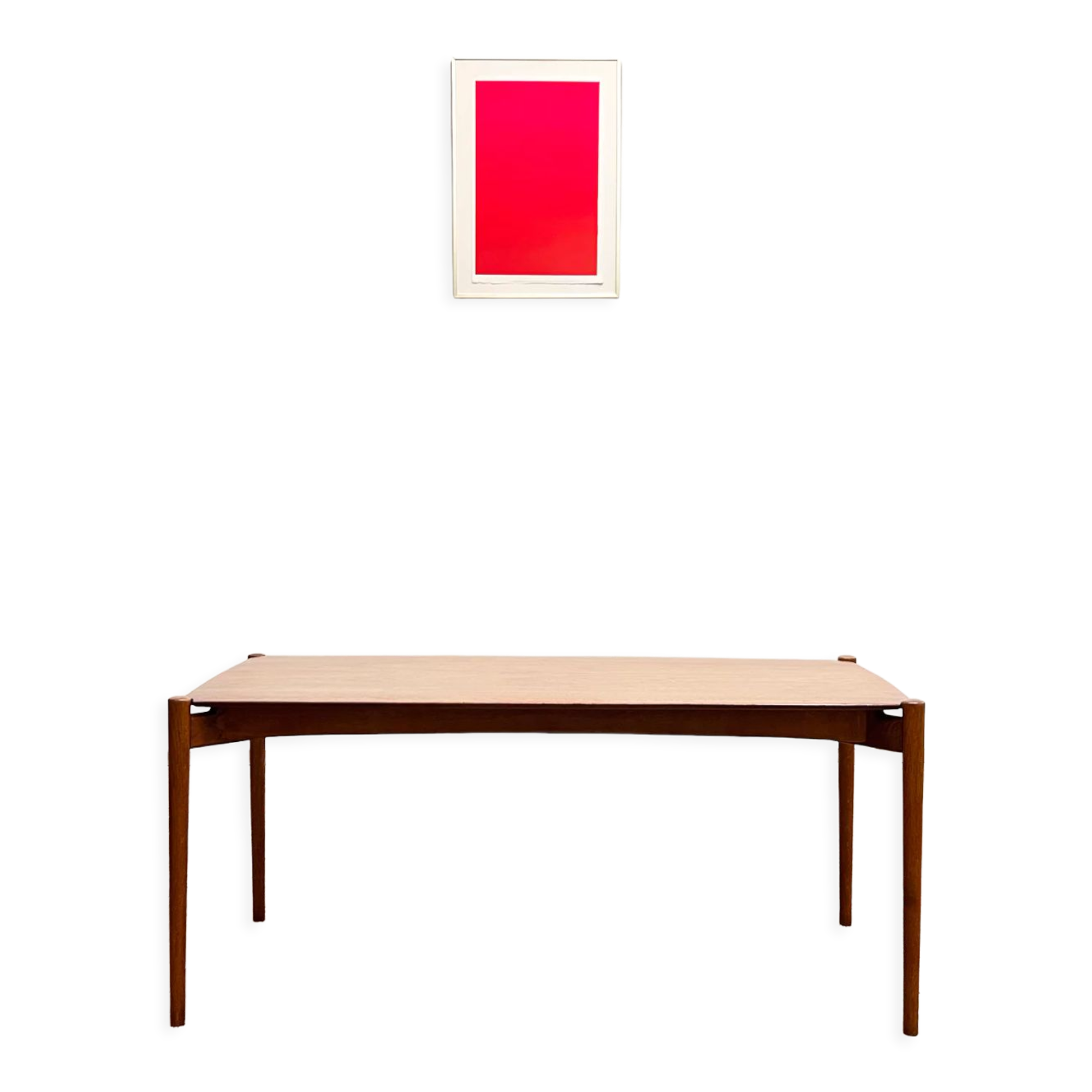 Mid Century Modern Teak Coffee Table by Hartmut Lohmeyer, Side table or Sofa table, 1950s