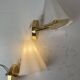 Pair of Murano Glass Wall Lamps, Italy, 1980s
