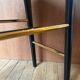Tabouret Cannage Red Edition noir