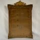 Mirror Napoleon III, gilded with pediment - 105x67cm