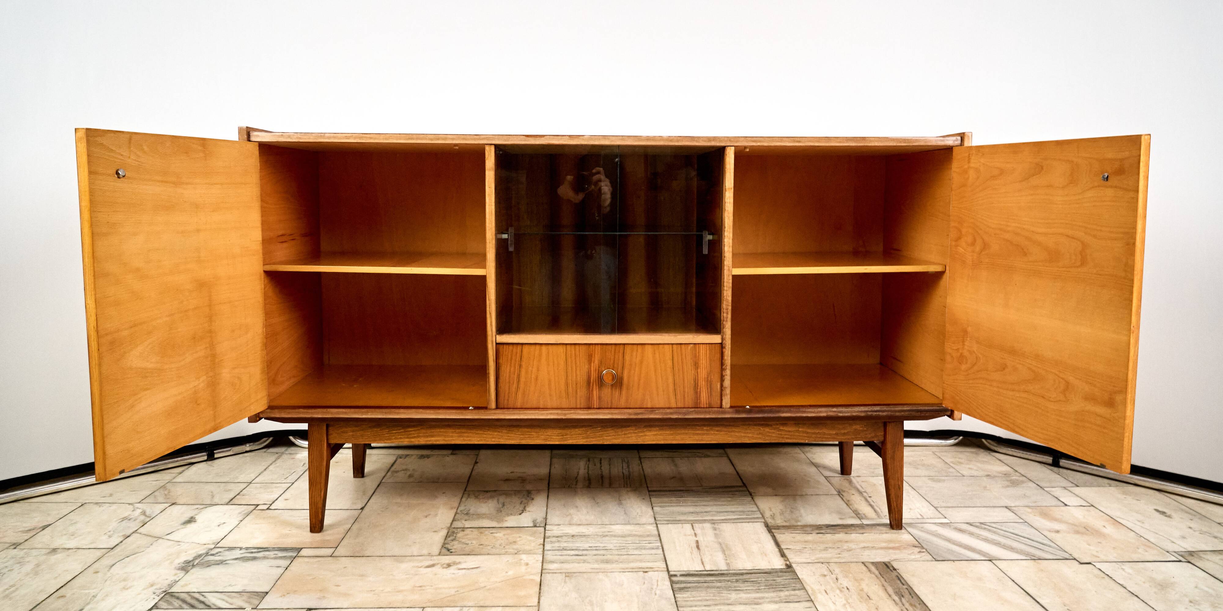 Vintage Bilea Arges Sideboard, 1970s, Romania
