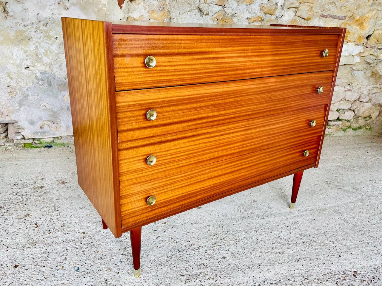 Large vintage order 4 drawers circa 70