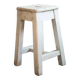 Vintage stool, farmhouse oak wood stool, accent stool, interior decor, wooden stool