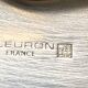Large shell dish in silver metal Christofle Fleuron