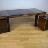 Huge Executive Desk Faram Italy Vintage Edition 1980