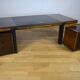 Énorme Bureau de Direction Édition Faram Italy Vintage 1980