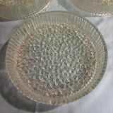 Molded glass globe