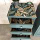 Pair of old bedside tables