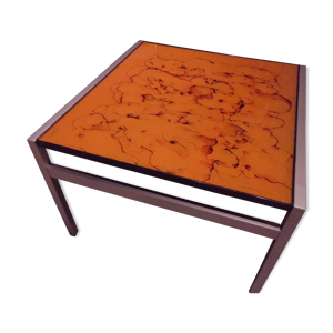 table basse vintage signée