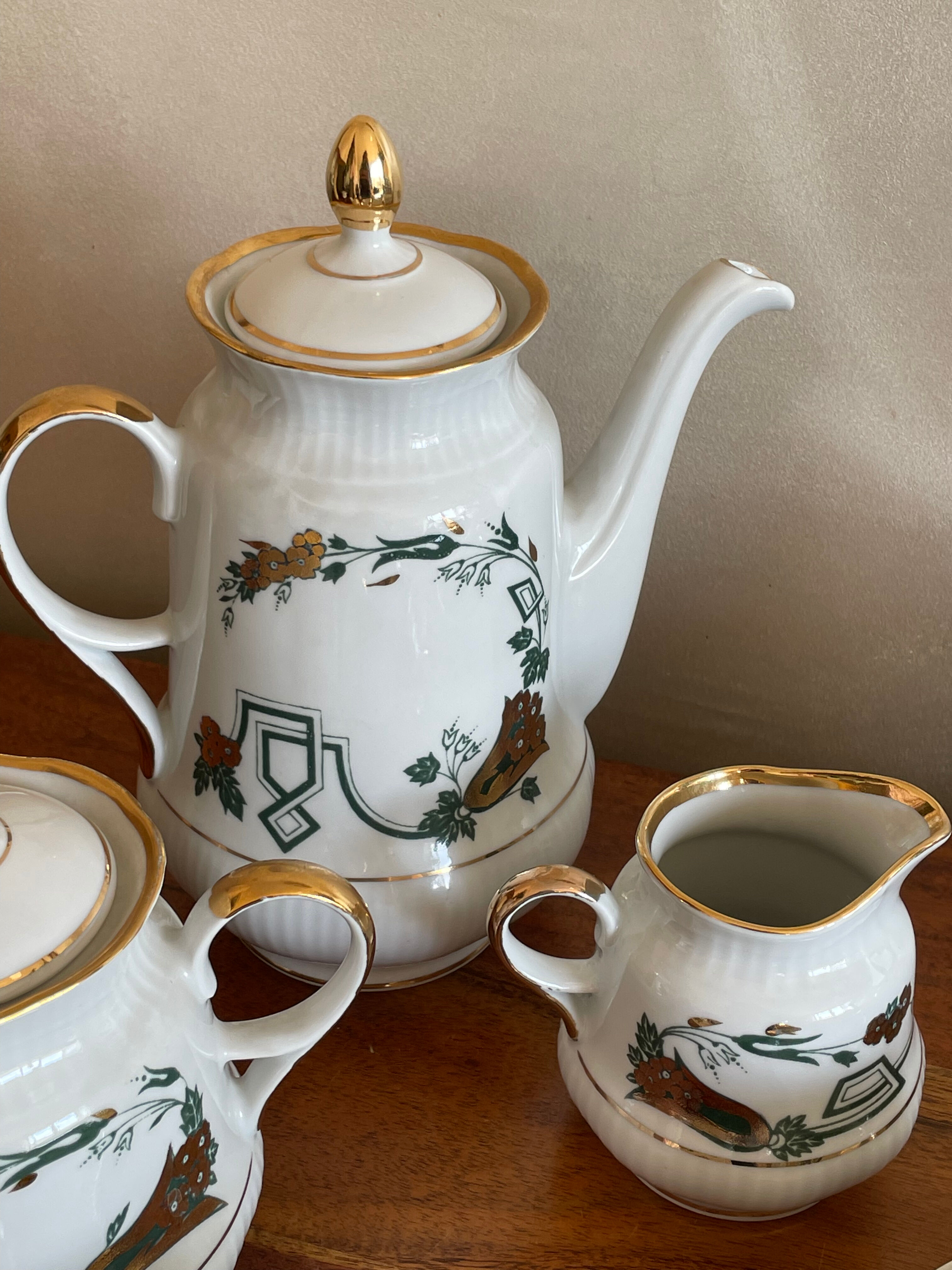 Riga fine porcelain coffee service