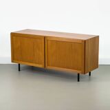 Buffet bas en teck, années 1970